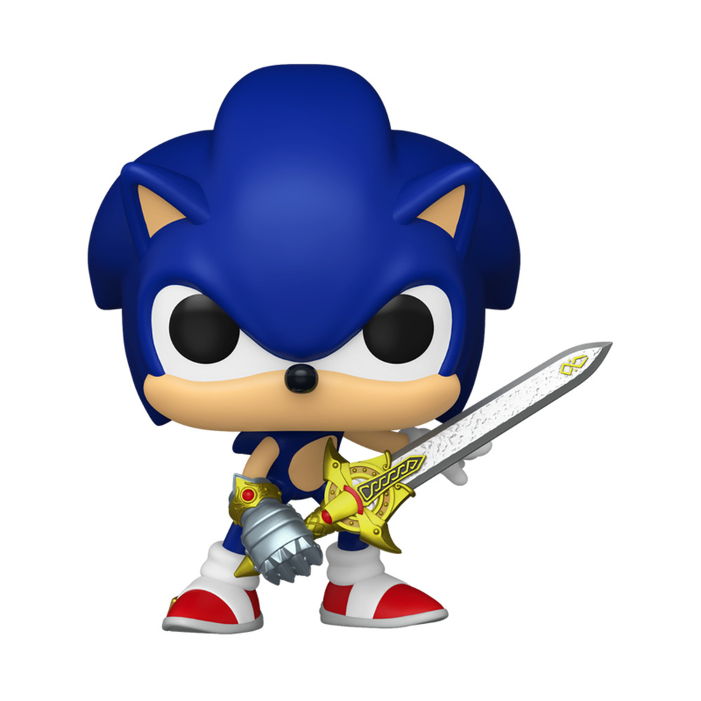 Funko Pop! Games: Sonic the Hedgehog – Sonic with Caliburn LE #1106 W Protector